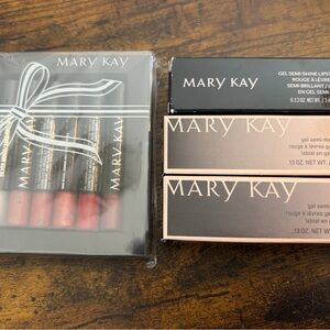 Mary Kay Semi-Shine Lipsticks and Lipgloss Collection -